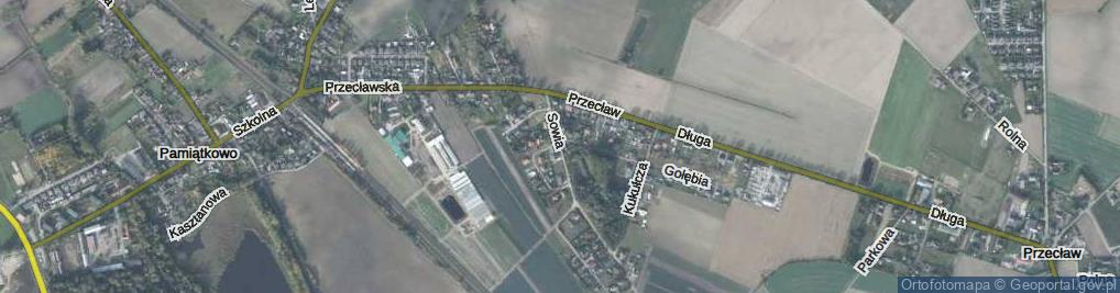 Zdjęcie satelitarne Sowia ul.