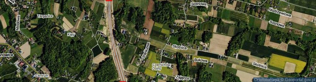 Zdjęcie satelitarne Sowia ul.