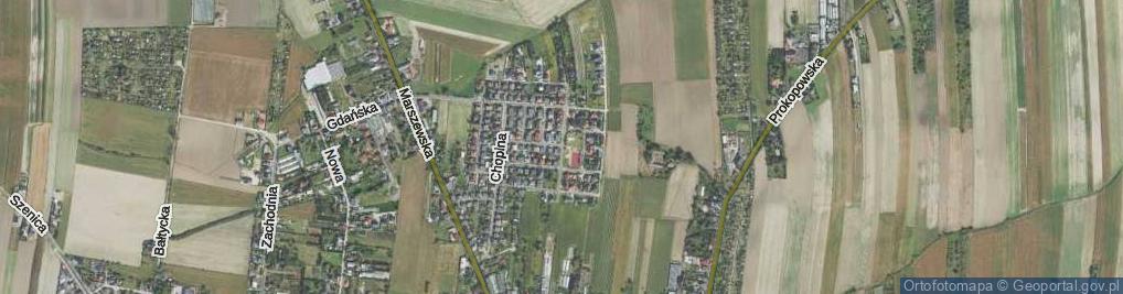 Zdjęcie satelitarne Solskiego Ludwika ul.