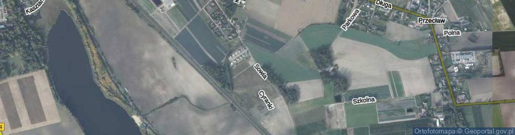 Zdjęcie satelitarne Sowia ul.