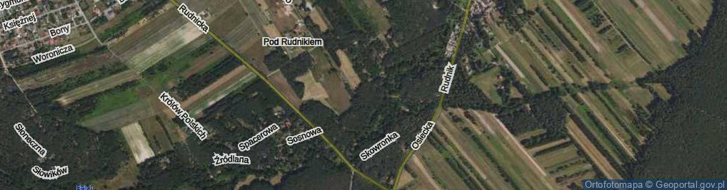 Zdjęcie satelitarne Sosnowa ul.