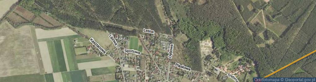 Zdjęcie satelitarne Sosnowa ul.