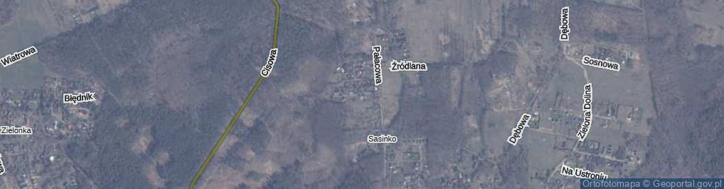 Zdjęcie satelitarne Sokola ul.