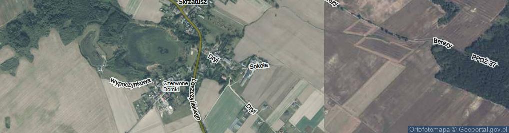 Zdjęcie satelitarne Sokoła Mikołaja ul.