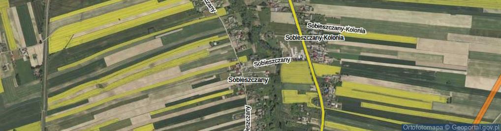 Zdjęcie satelitarne Sobieszczany ul.
