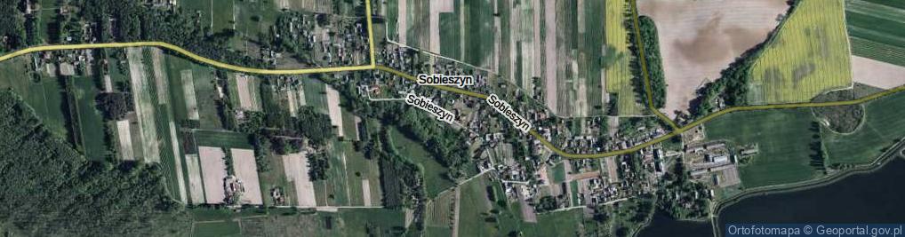 Zdjęcie satelitarne Sobieszyn ul.