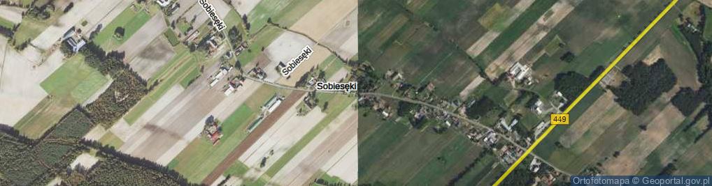 Zdjęcie satelitarne Sobiesęki ul.