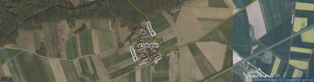 Zdjęcie satelitarne Sokolniki ul.