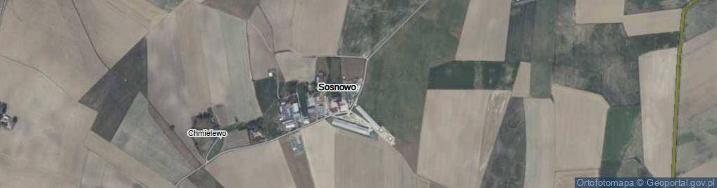 Zdjęcie satelitarne Sosnowo ul.