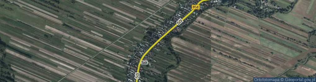 Zdjęcie satelitarne Sól ul.