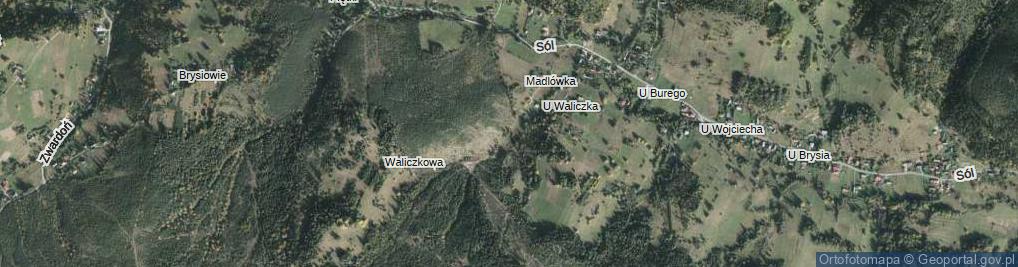 Zdjęcie satelitarne Sól-Waliczkowa ul.