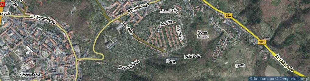 Zdjęcie satelitarne Solecka ul.