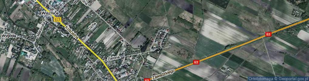 Zdjęcie satelitarne Sosnowa ul.