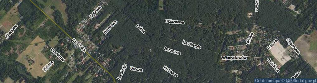 Zdjęcie satelitarne Sosnowa ul.