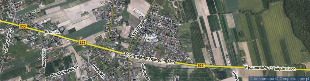 Zdjęcie satelitarne Sosnkowskiego Kazimierza, gen. ul.