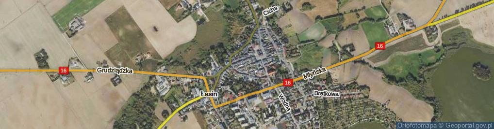 Zdjęcie satelitarne Solna ul.