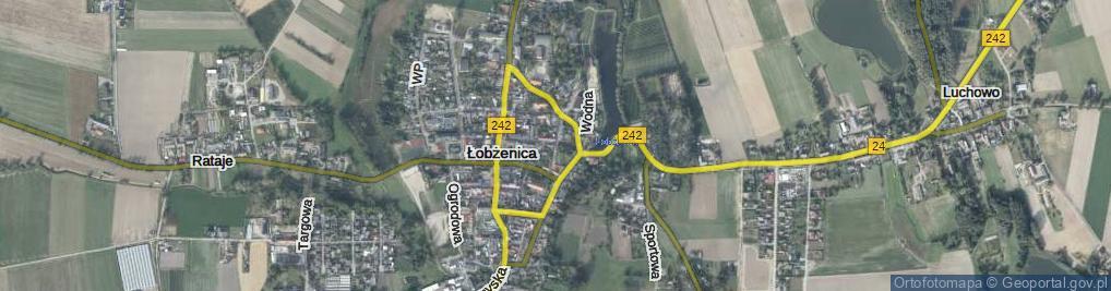 Zdjęcie satelitarne Sobieskiego ul.