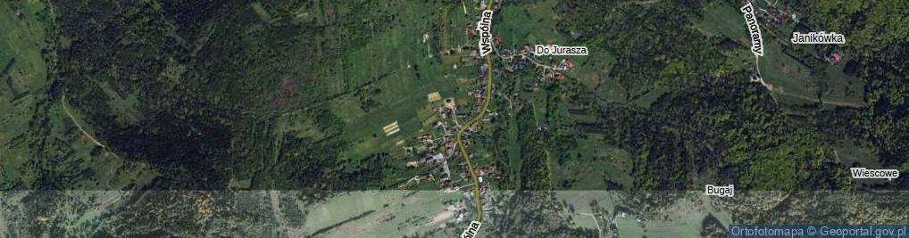 Zdjęcie satelitarne Sosnowa ul.