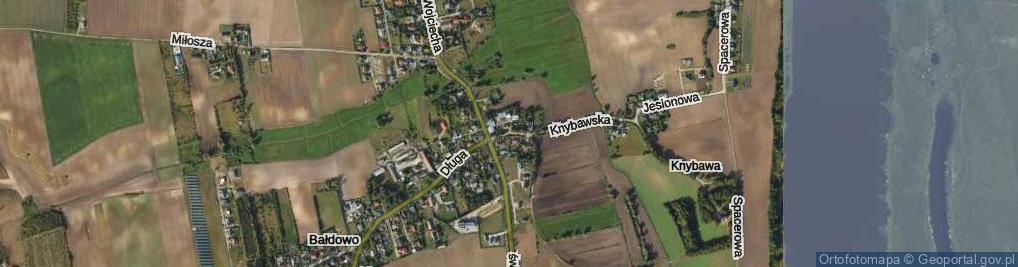 Zdjęcie satelitarne Spokojna ul.