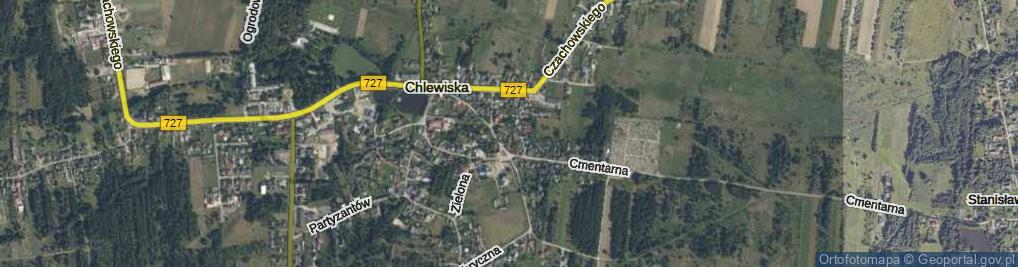 Zdjęcie satelitarne Spółdzielcza ul.