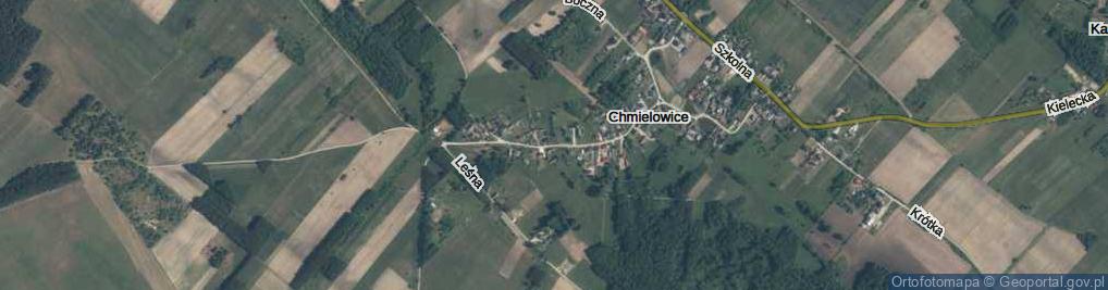 Zdjęcie satelitarne Spacerowa ul.