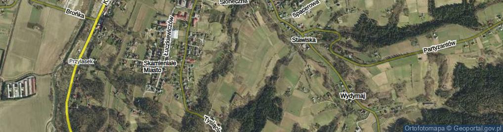 Zdjęcie satelitarne Spokojna ul.