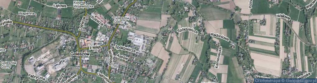 Zdjęcie satelitarne Spółdzielcza ul.