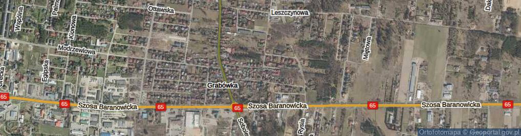 Zdjęcie satelitarne Sportowa ul.