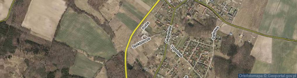 Zdjęcie satelitarne Spółdzielcza ul.