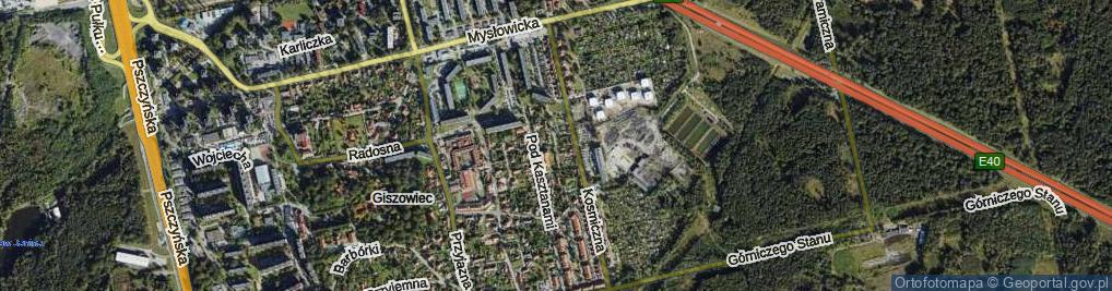 Zdjęcie satelitarne Sputników ul.