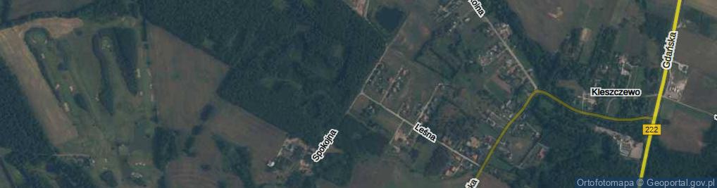 Zdjęcie satelitarne Spokojna ul.