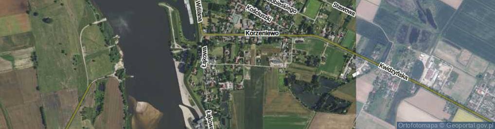 Zdjęcie satelitarne Spółdzielcza ul.