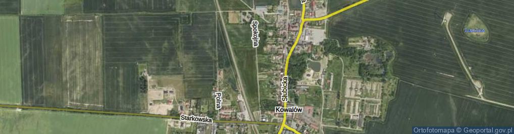 Zdjęcie satelitarne Spokojna ul.