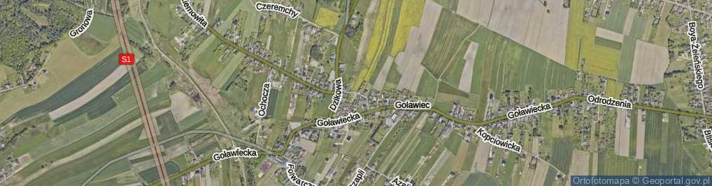 Zdjęcie satelitarne Spółdzielcza ul.