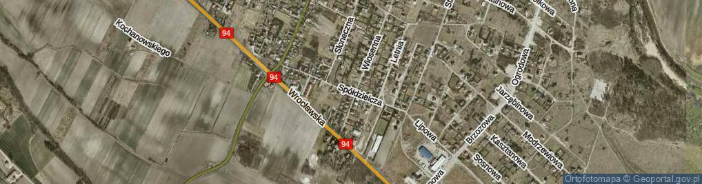 Zdjęcie satelitarne Spółdzielcza ul.