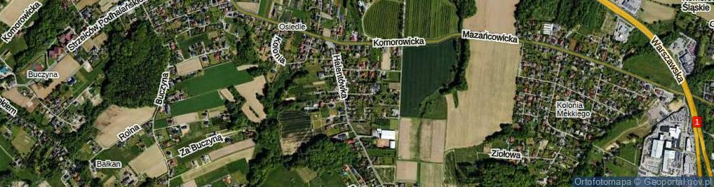 Zdjęcie satelitarne Spokojna ul.