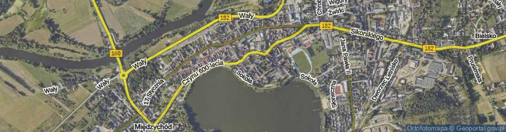 Zdjęcie satelitarne Spichrzowa ul.