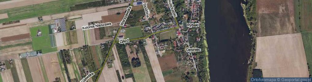 Zdjęcie satelitarne Spornego Józefa ul.