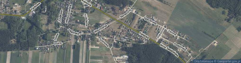 Zdjęcie satelitarne Spółdzielcza ul.