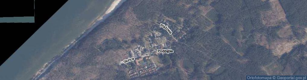 Zdjęcie satelitarne Spacerowa ul.