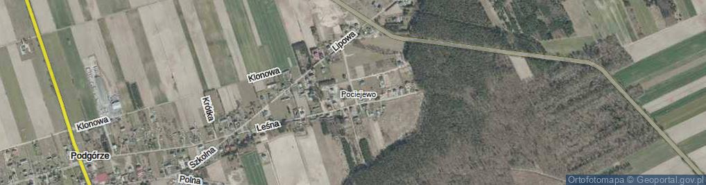 Zdjęcie satelitarne Spokojna ul.