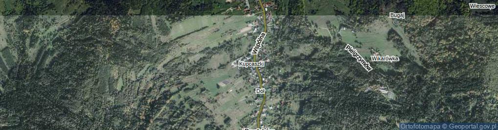 Zdjęcie satelitarne Spokojna ul.