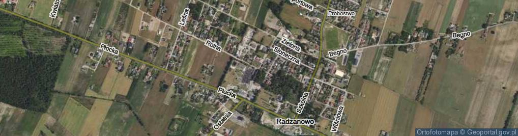 Zdjęcie satelitarne Spółdzielcza ul.