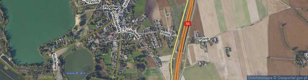 Zdjęcie satelitarne Spokojna ul.