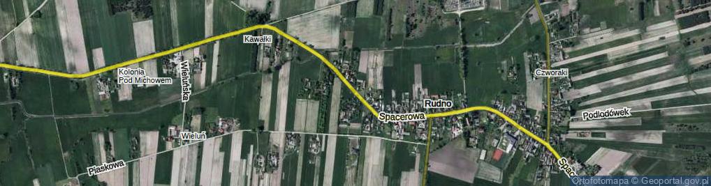 Zdjęcie satelitarne Spacerowa ul.