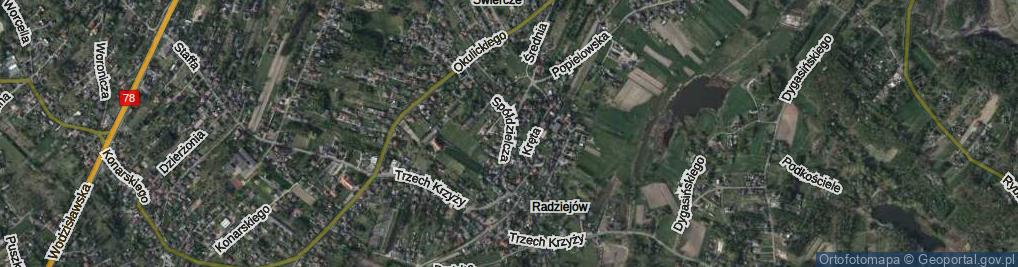 Zdjęcie satelitarne Spółdzielcza ul.