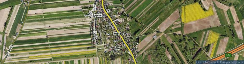 Zdjęcie satelitarne Spadowa ul.