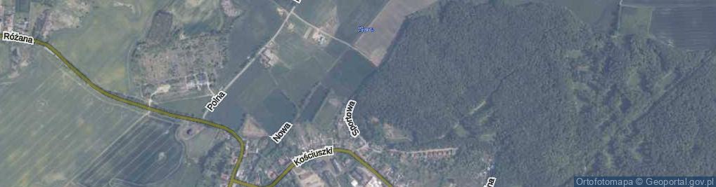 Zdjęcie satelitarne Sportowa ul.