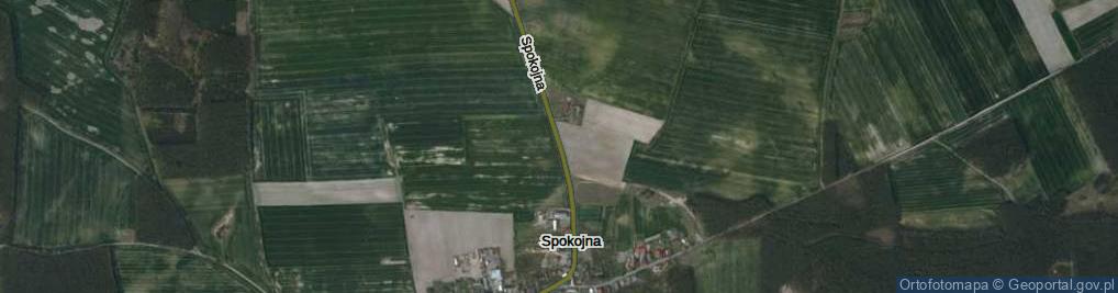 Zdjęcie satelitarne Spokojna ul.