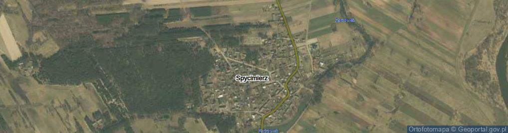 Zdjęcie satelitarne Spycimierz ul.